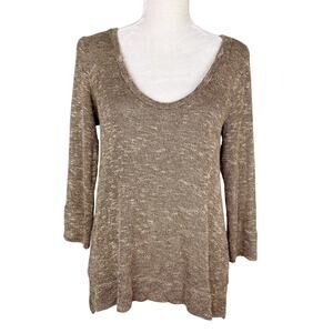 Soft Joie Sweater Small Boat Beige Lightweight